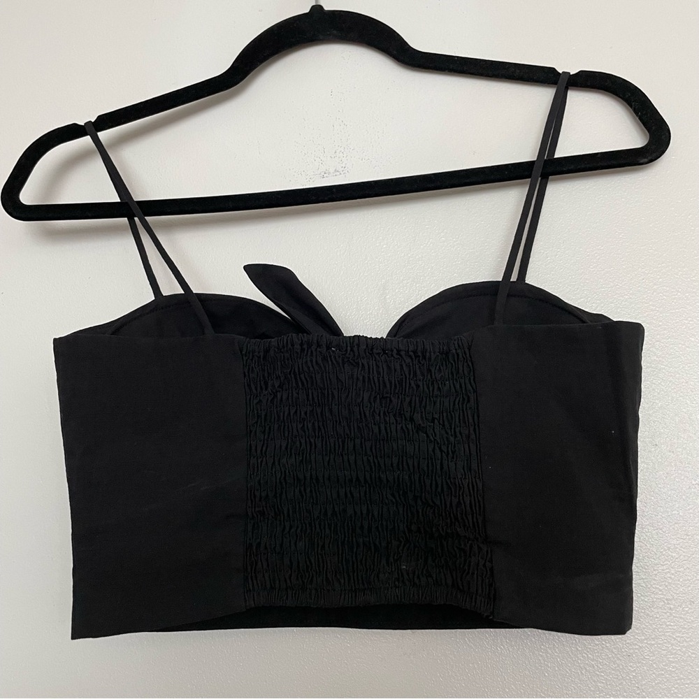 Love Bonito Kailyn Textured Padded Bustier Top Size XS - Picture 5 of 8
